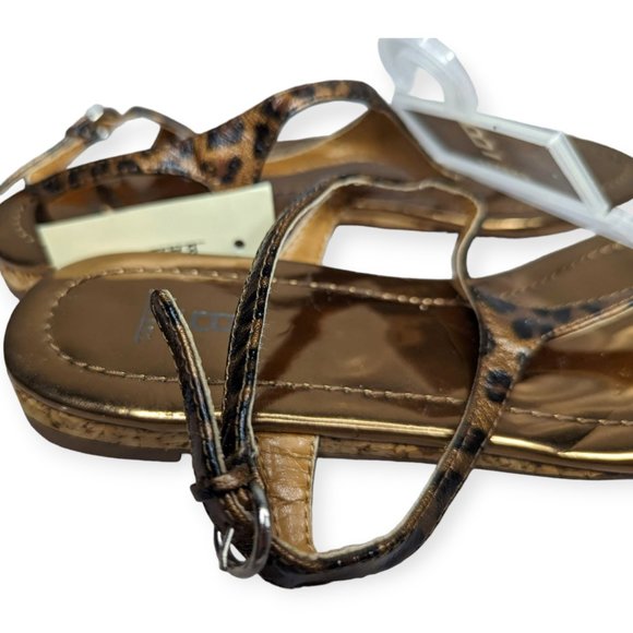 NWT Bakers Adelaide Leopard Print Sandals Size 6B - Picture 6 of 8